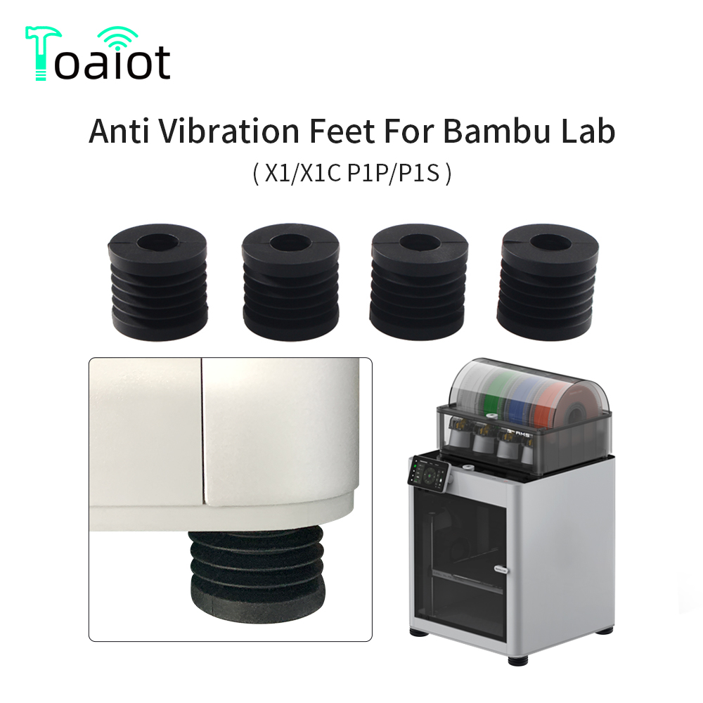 3D Printing Bambu Lab A1 - สําหรับ Bambu Lab P1P/P1S Anti การสั่นสะเทือนฟุต