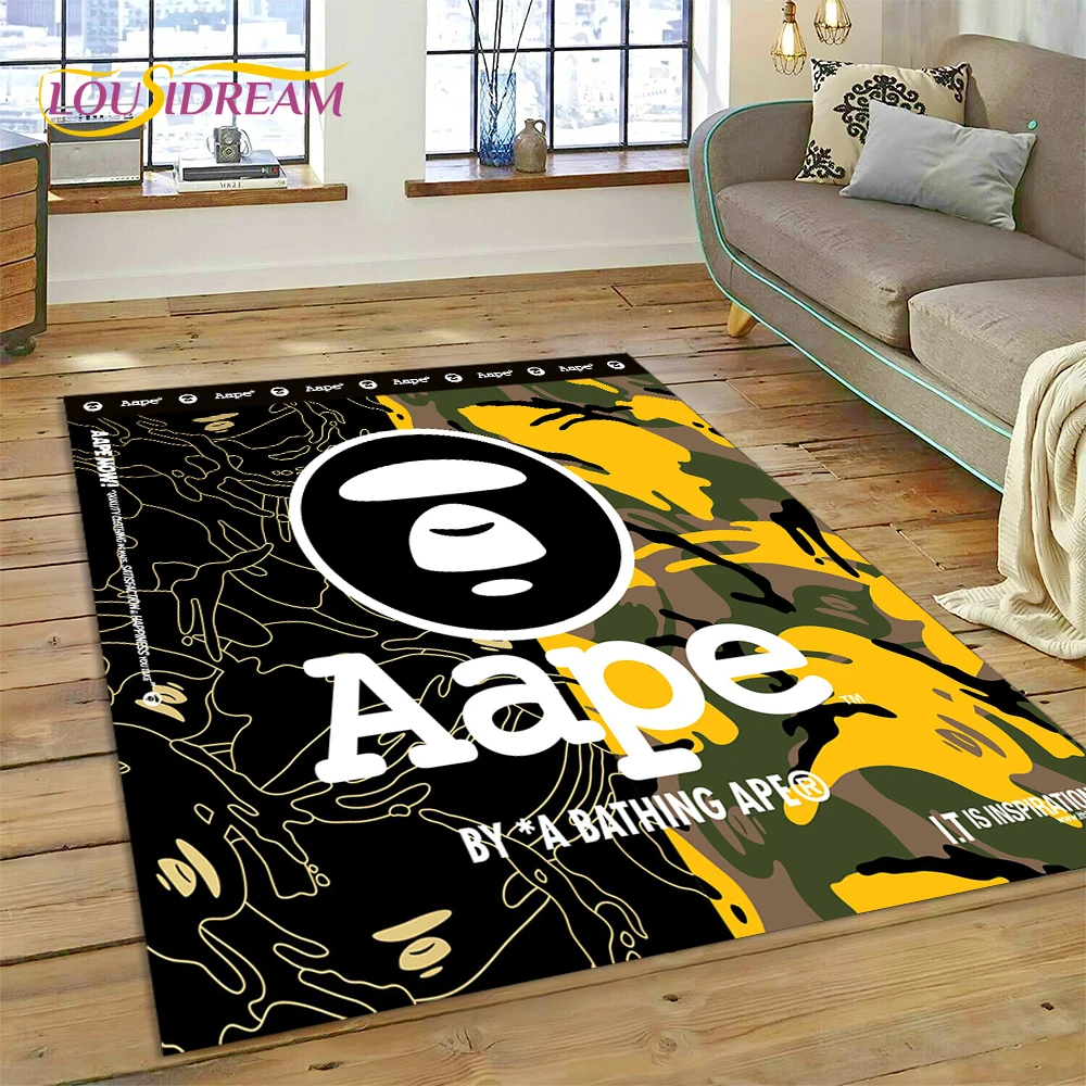 3D Printing Nerd - พรมแฟชั่น 3 มิติ ลาย B-BAPE สำหรับห้องนั่งเล่น