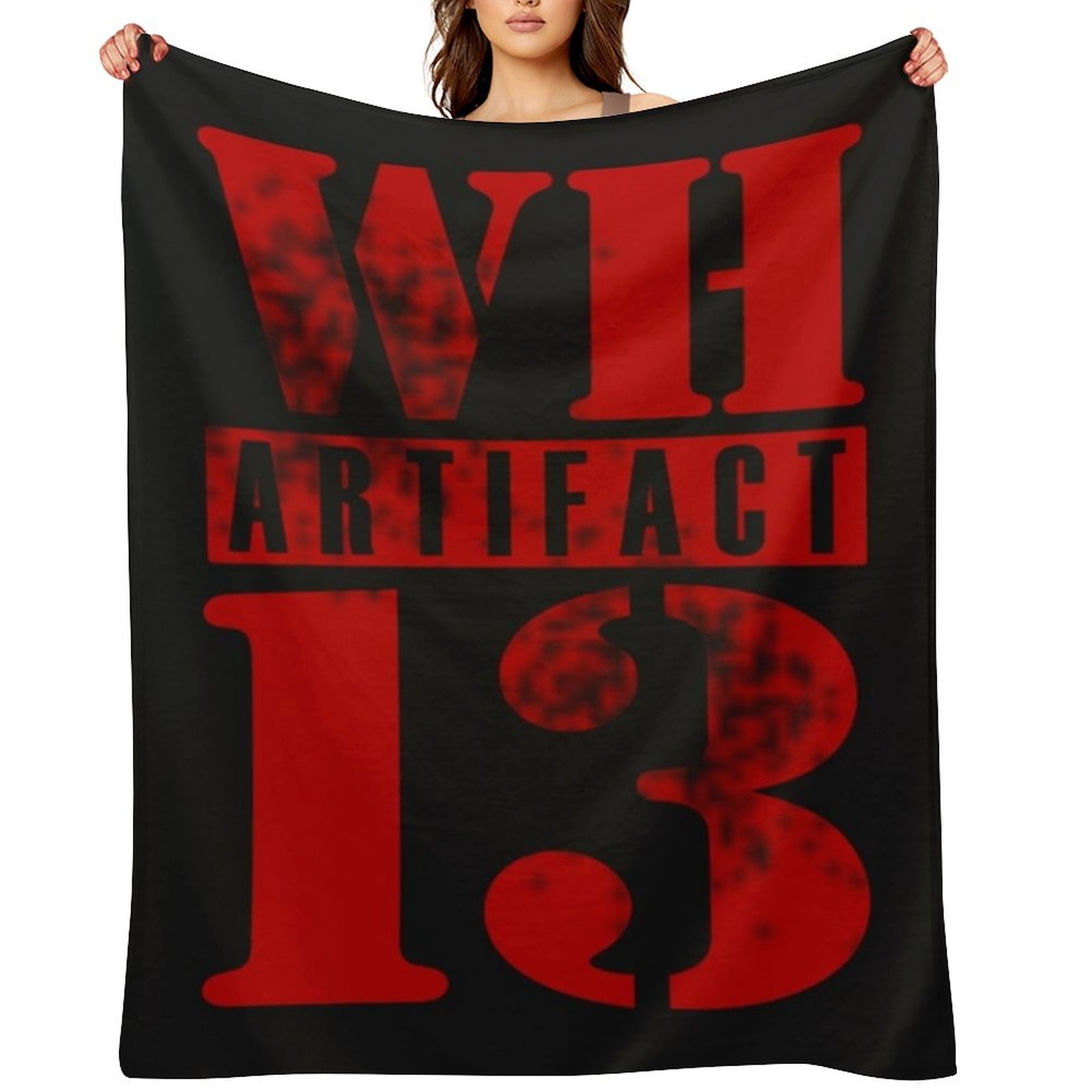 3D Printing Warehouse - เสื้อยืด Warehouse 13 WH13 ผ้าห่มอาร์ติเฟค ผ้าห่มสำหรับโซฟา