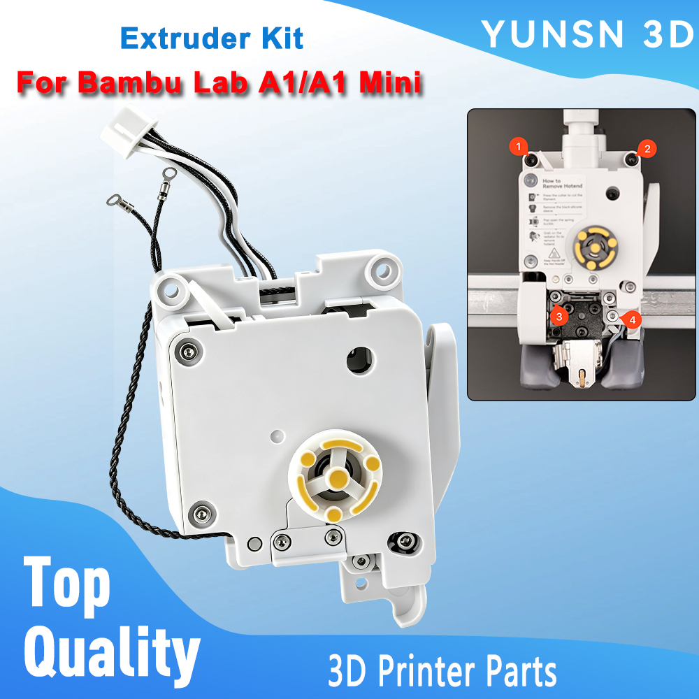 3D Printing Bambu Lab A1 - ชุดอุปกรณ์สำหรับเครื่องอัดรีด (Extruder Kit) สำหรับเครื่องพิมพ์ 3D Bambu