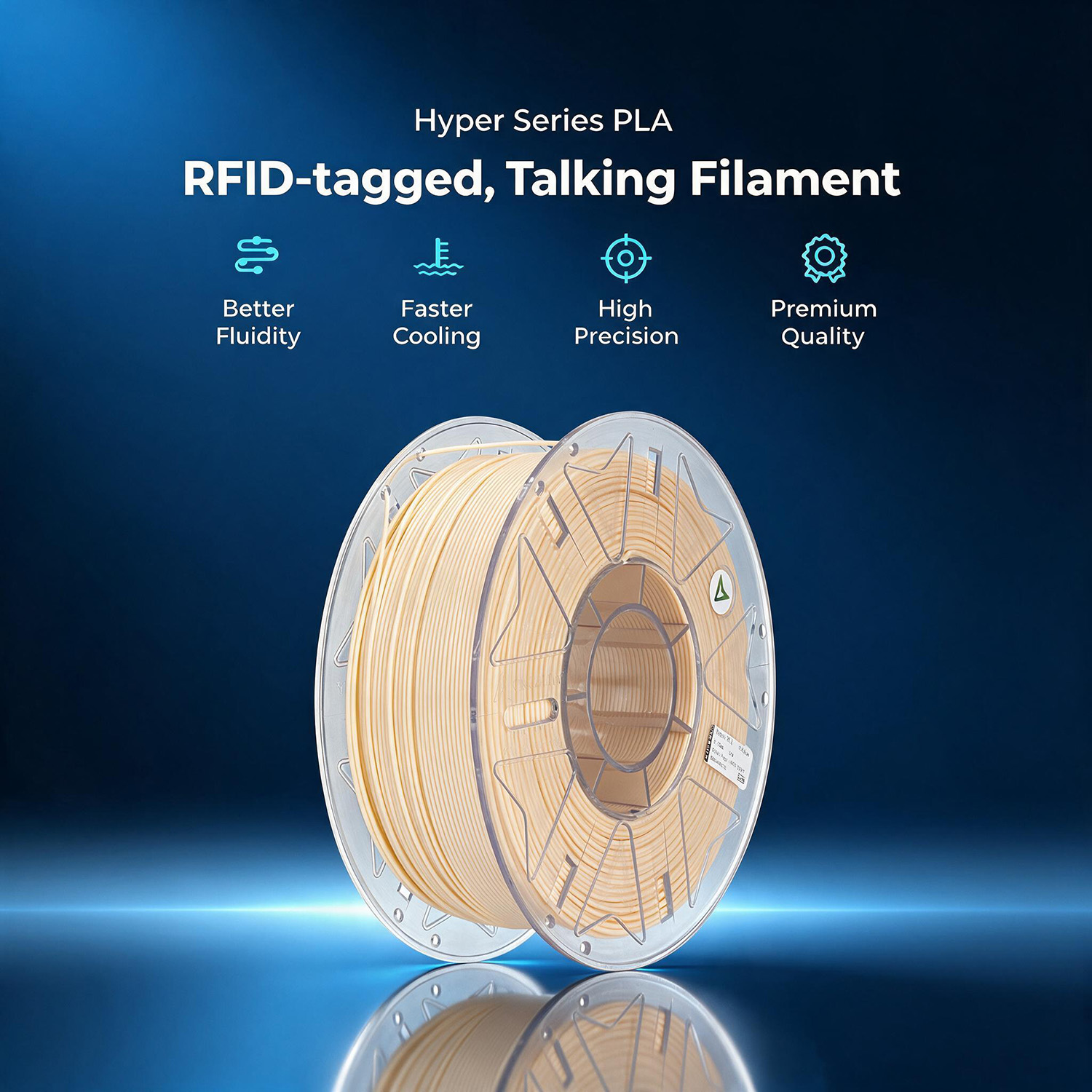 CREALITY ไฮเปอร์ PLA RFID ฟิลา - 3D Printing Aluminium บทวิจารณ์และราคา