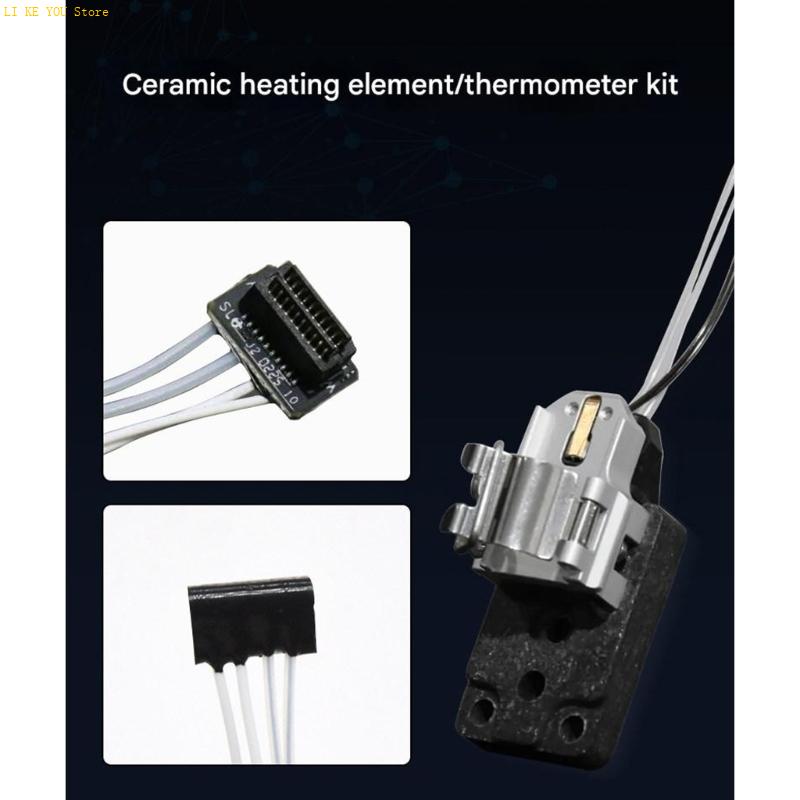 W3JE P2S Hotend ชุดทำความร้อนเ - 3D Printing Zirconia บทวิจารณ์และราคา
