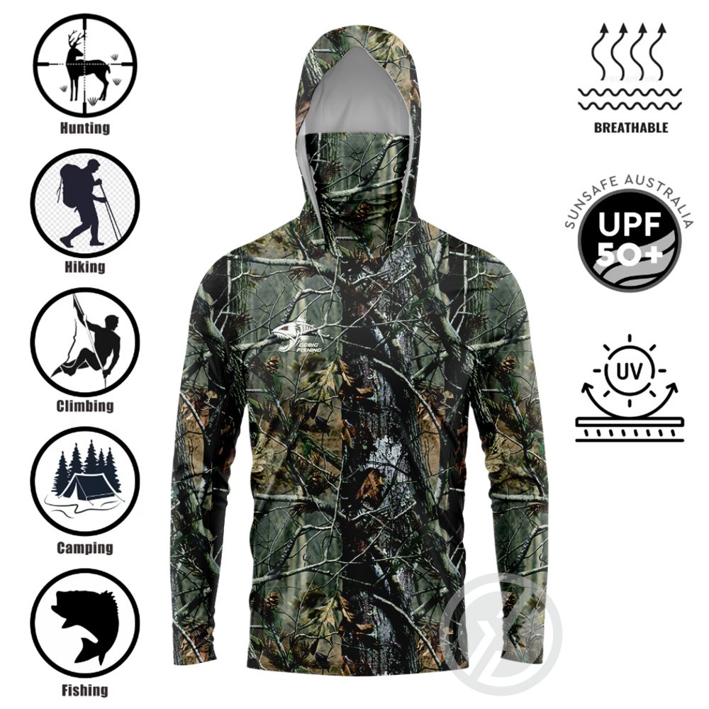 เสื้อตกปลาแบบมีฮู้ด UPF50+ พร้ - 3D Printing Kpop บทวิจารณ์และราคา