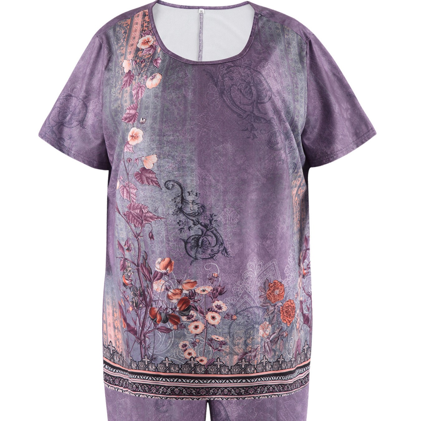 ชุดเซ็ตเสื้อยืดแขนสั้นลายกราฟิ - 3D Printing Design บทวิจารณ์และราคา