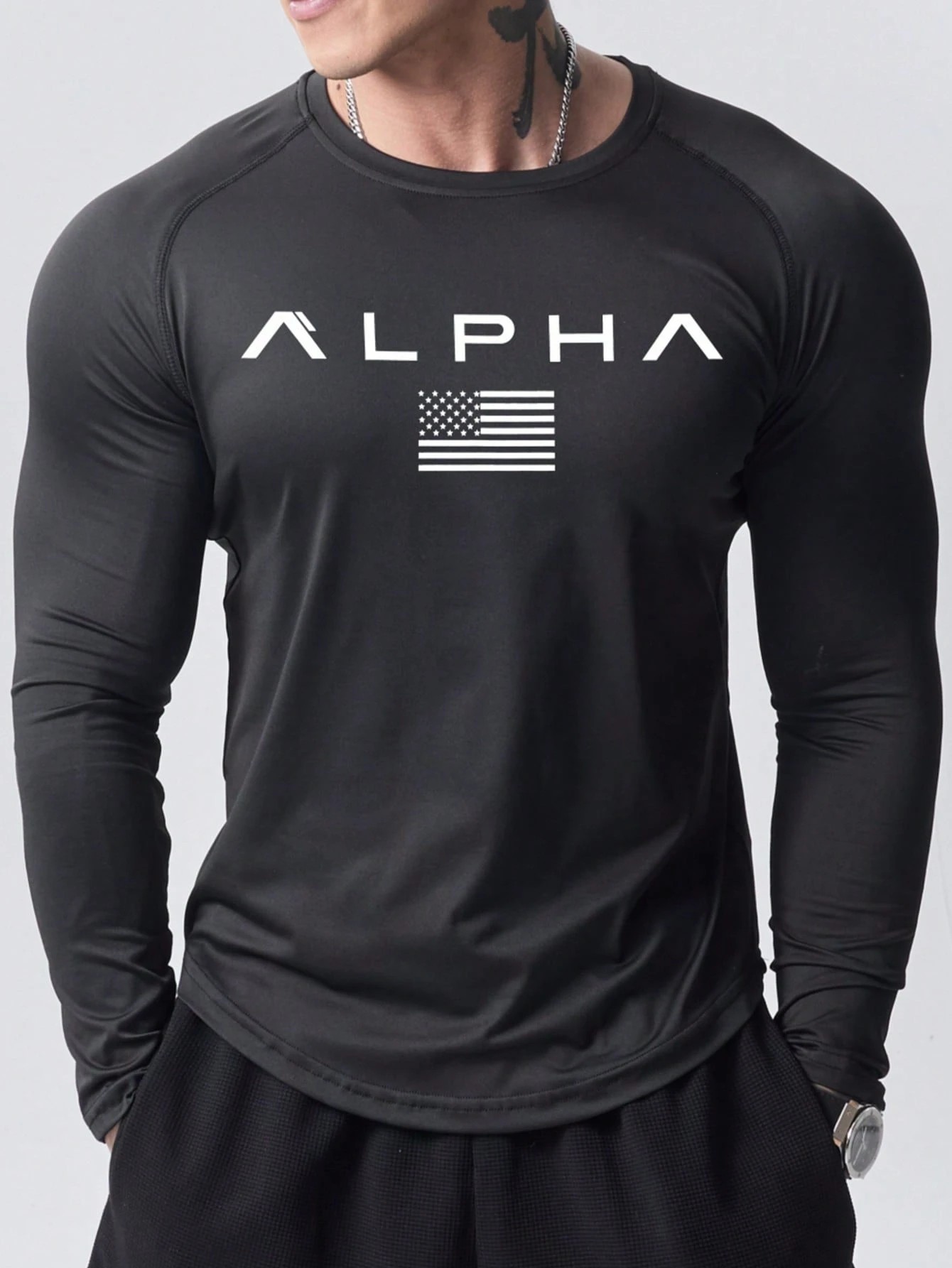 เสื้อยืดแขนยาวผู้ชายรุ่นใหม่สำ - 3D Printing Kpop บทวิจารณ์และราคา