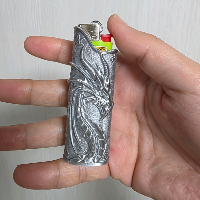 เคสใส่ไฟแช็กแบบนูนลายมังกรสไตล - 3D Printing Dragon บทวิจารณ์และราคา