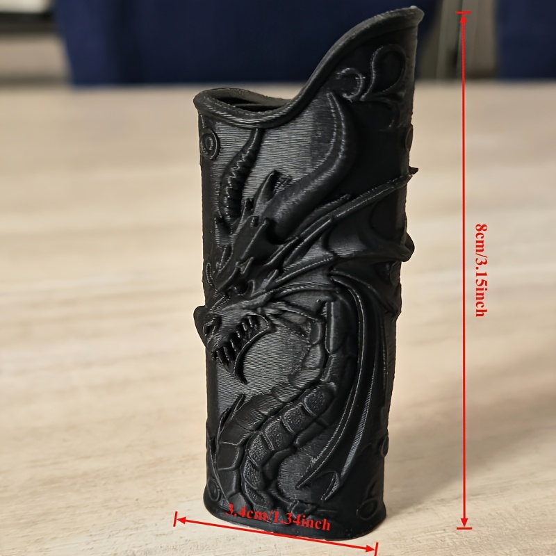 เคสใส่ไฟแช็กแบบนูนลายมังกรสไตล - 3D Printing Dragon บทวิจารณ์และราคา