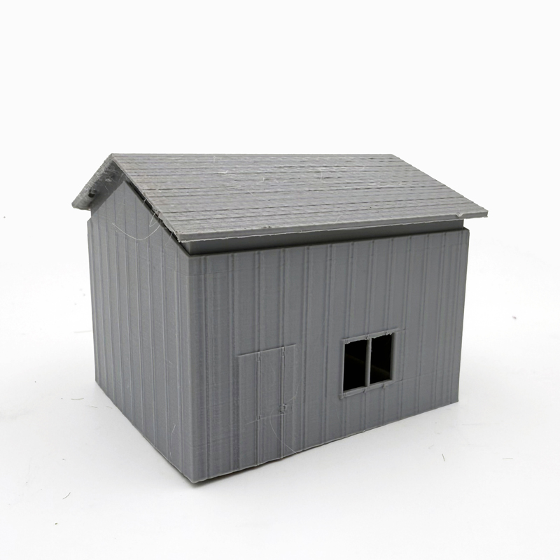 1/87 scale จําลองบ้านรุ่นโกดัง - 3D Printing Warehouse บทวิจารณ์และราคา