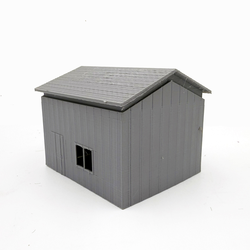 1/87 scale จําลองบ้านรุ่นโกดัง - 3D Printing Warehouse บทวิจารณ์และราคา