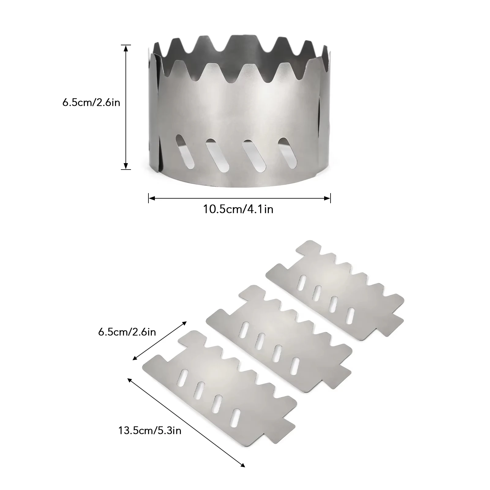 แผ่นกันลมเตาแก๊สแบบพกพา ผลิตด้ - 3D Printing Steel บทวิจารณ์และราคา