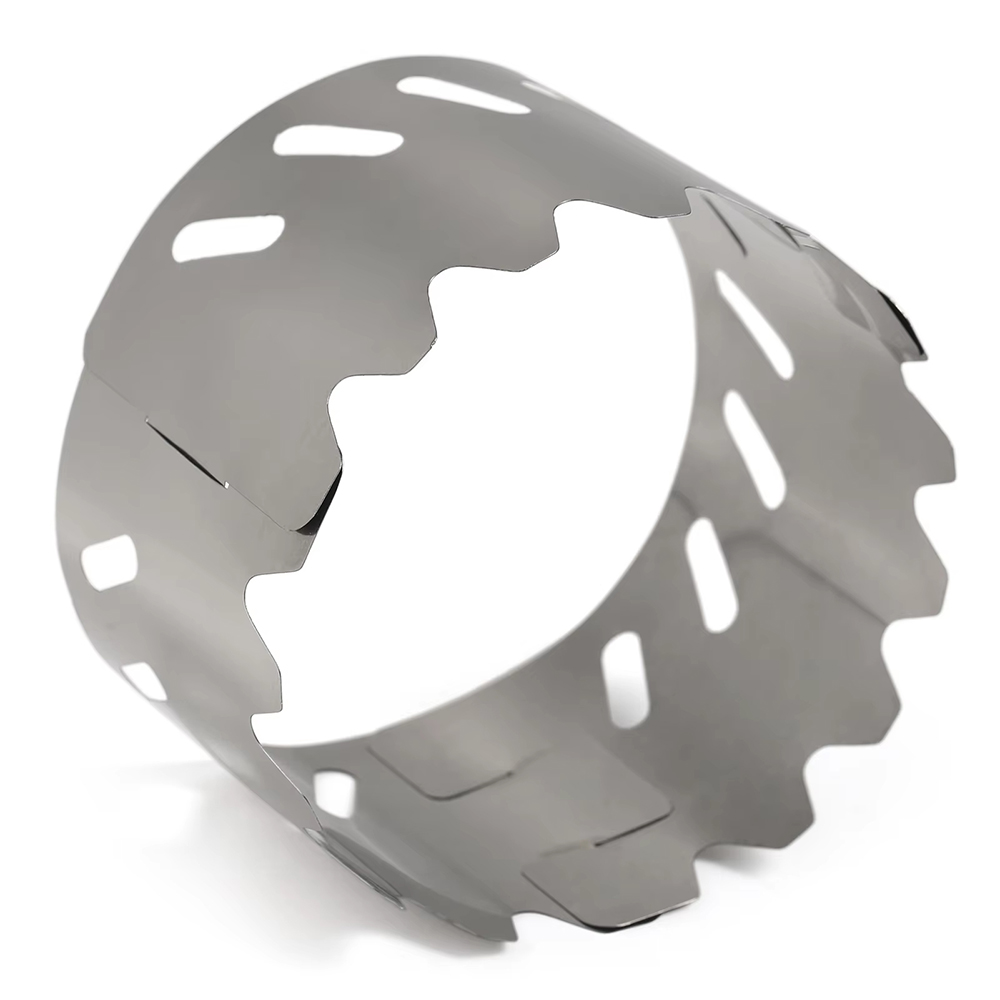 แผ่นกันลมเตาแก๊สแบบพกพา ผลิตด้ - 3D Printing Steel บทวิจารณ์และราคา