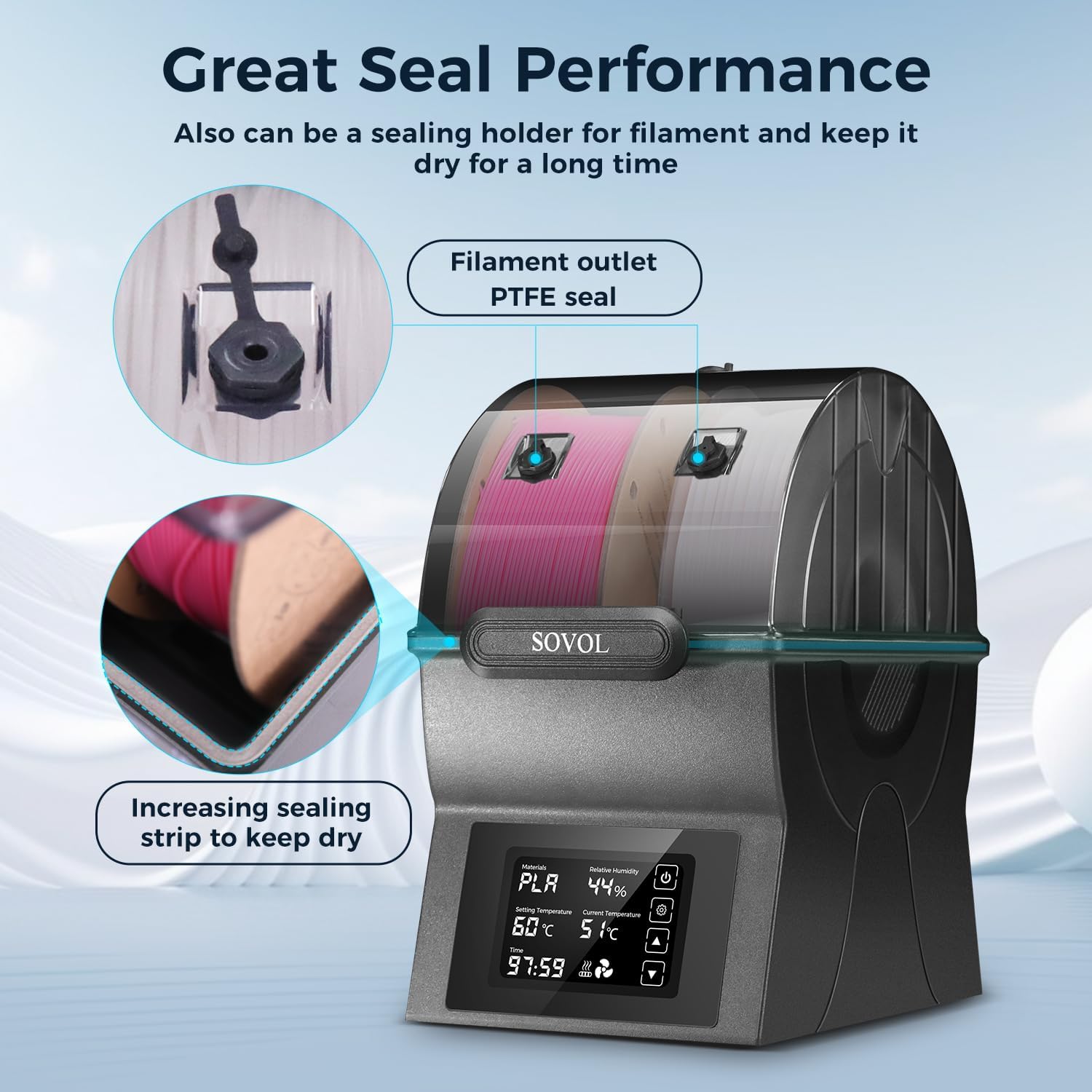 Sovol Filamentเครื่องเป่าSH02  - 3D Printing Bambu Lab A1 บทวิจารณ์และราคา