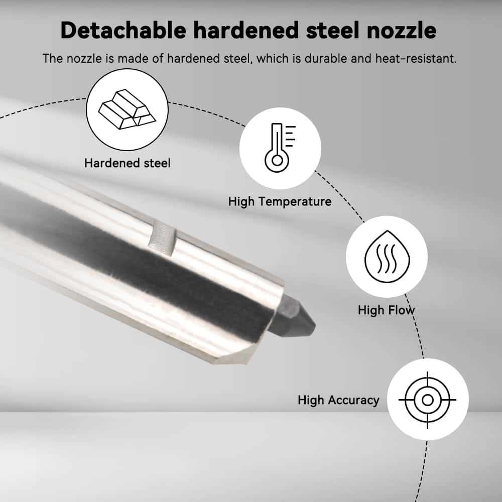 สำหรับ Bambu Lab P2S X2D หัวฉี - 3D Printing Steel บทวิจารณ์และราคา