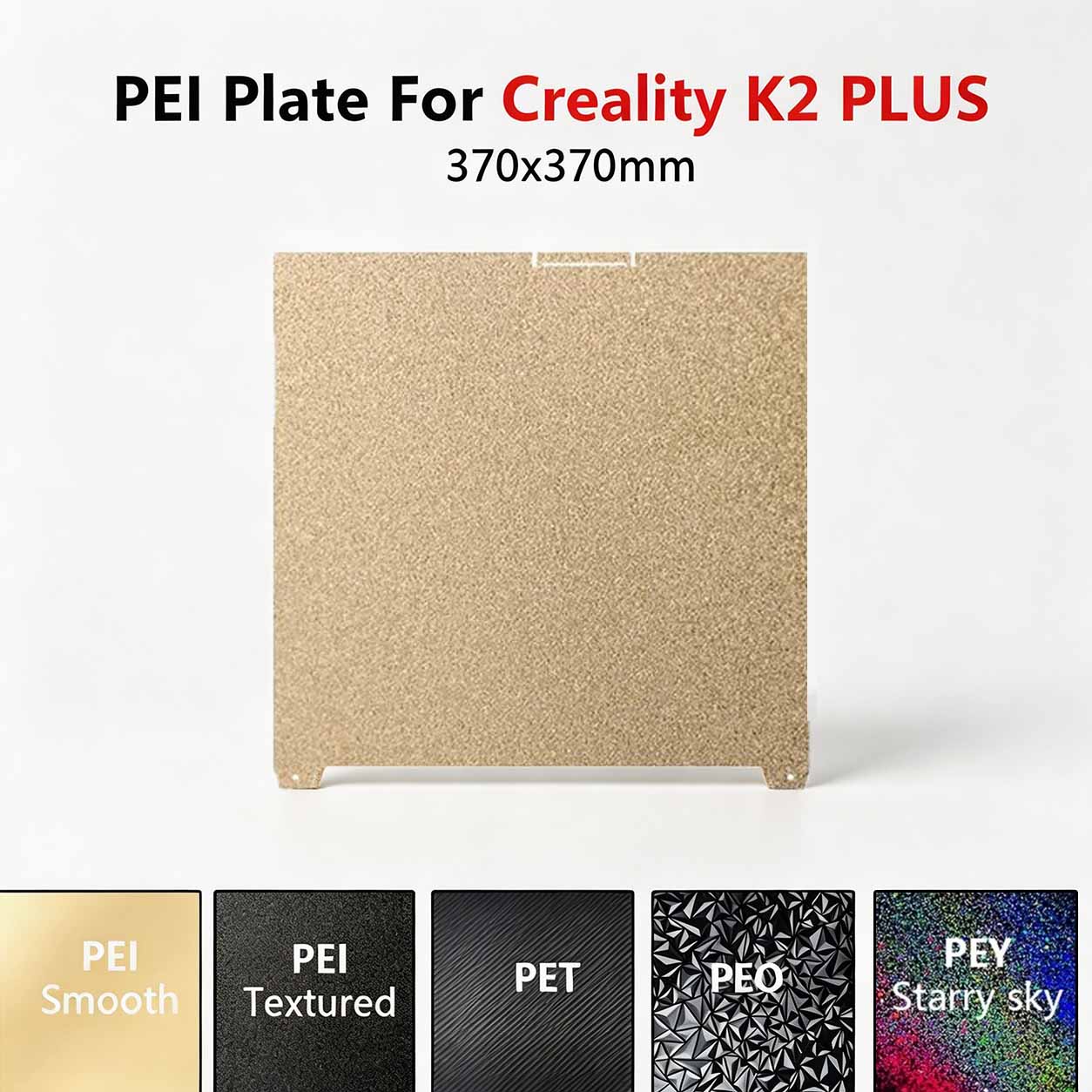 แผ่นสร้างแบบ PEI สีดำแบบด้าน ข - 3D Printing Steel บทวิจารณ์และราคา
